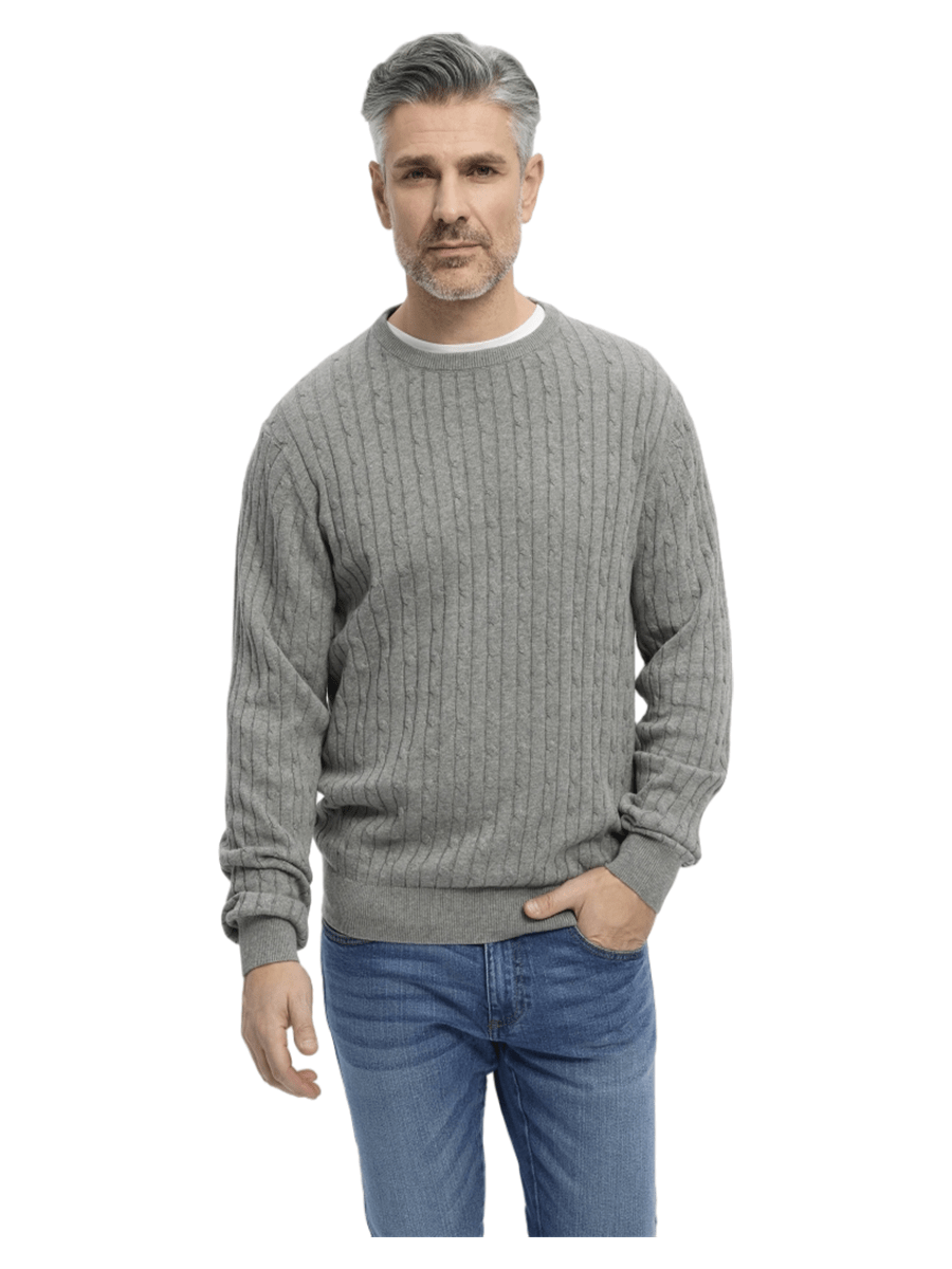 REDGREEN Strik & Sweat 15160005-grey_M - Bygholm Menswear